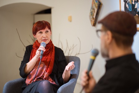 Pogovor Petre Lesjak Tušek z ilustratorjem Cirilom Horjakom (5)